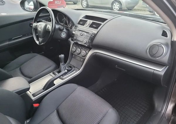 Mazda 6 cena 24990 przebieg: 190000, rok produkcji 2011 z Kutno małe 407